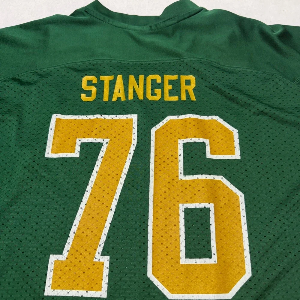 Adidas Notre Dame Fighting Irish Football Jersey Stanger 76 Y2K Green Mens‎ 2XL